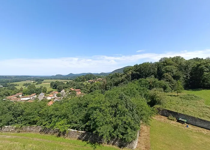 Chateau Tour Medievale Avec Vue Pyrenees Frühstückspension 3*